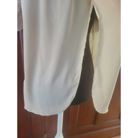 Daytrip XS Embellished Tunic Top With Metallic Knit Sleeves & Studded Front - Picture 8 of 11